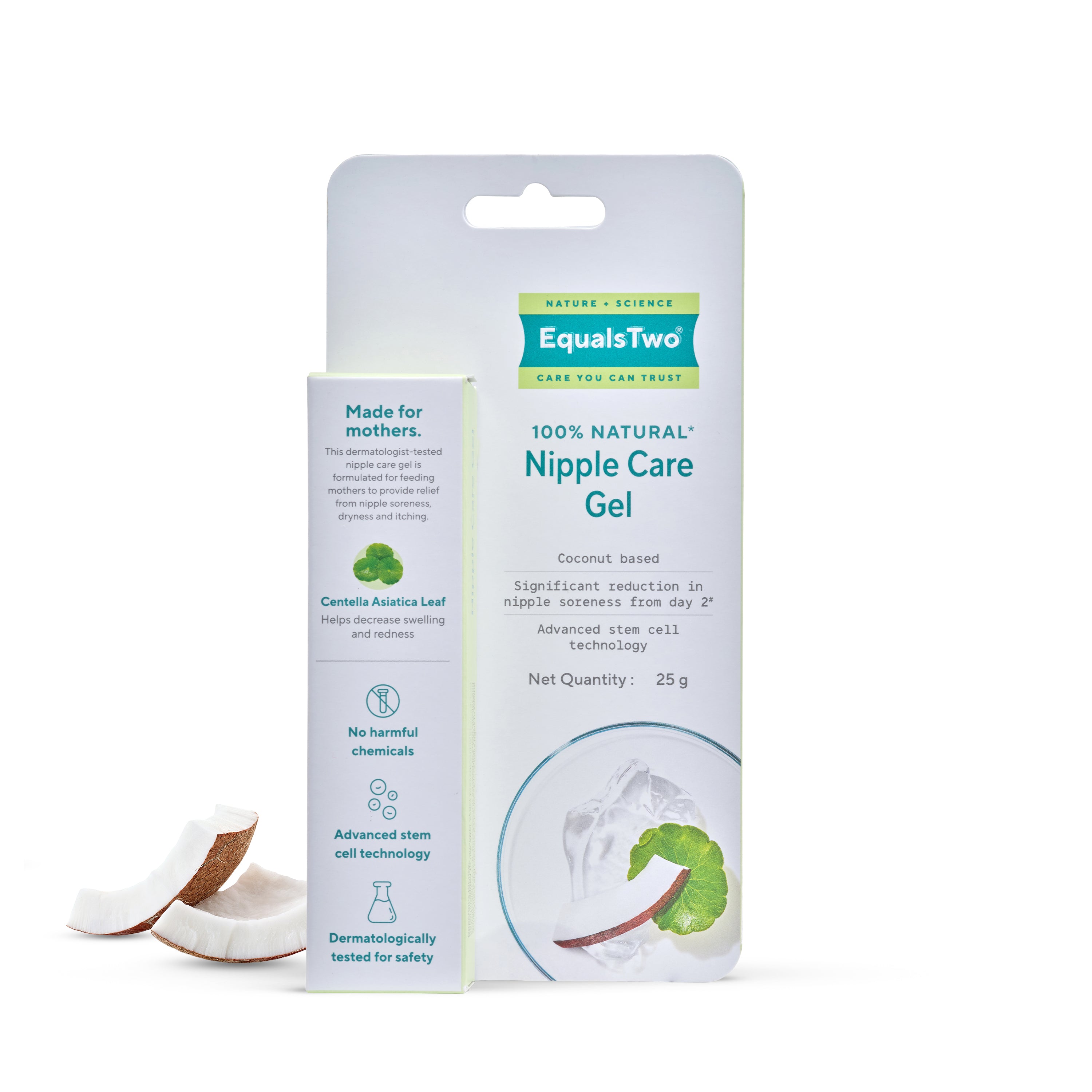 EqualsTwo Nipple Care Gel (25 gm, Blister Pack)
