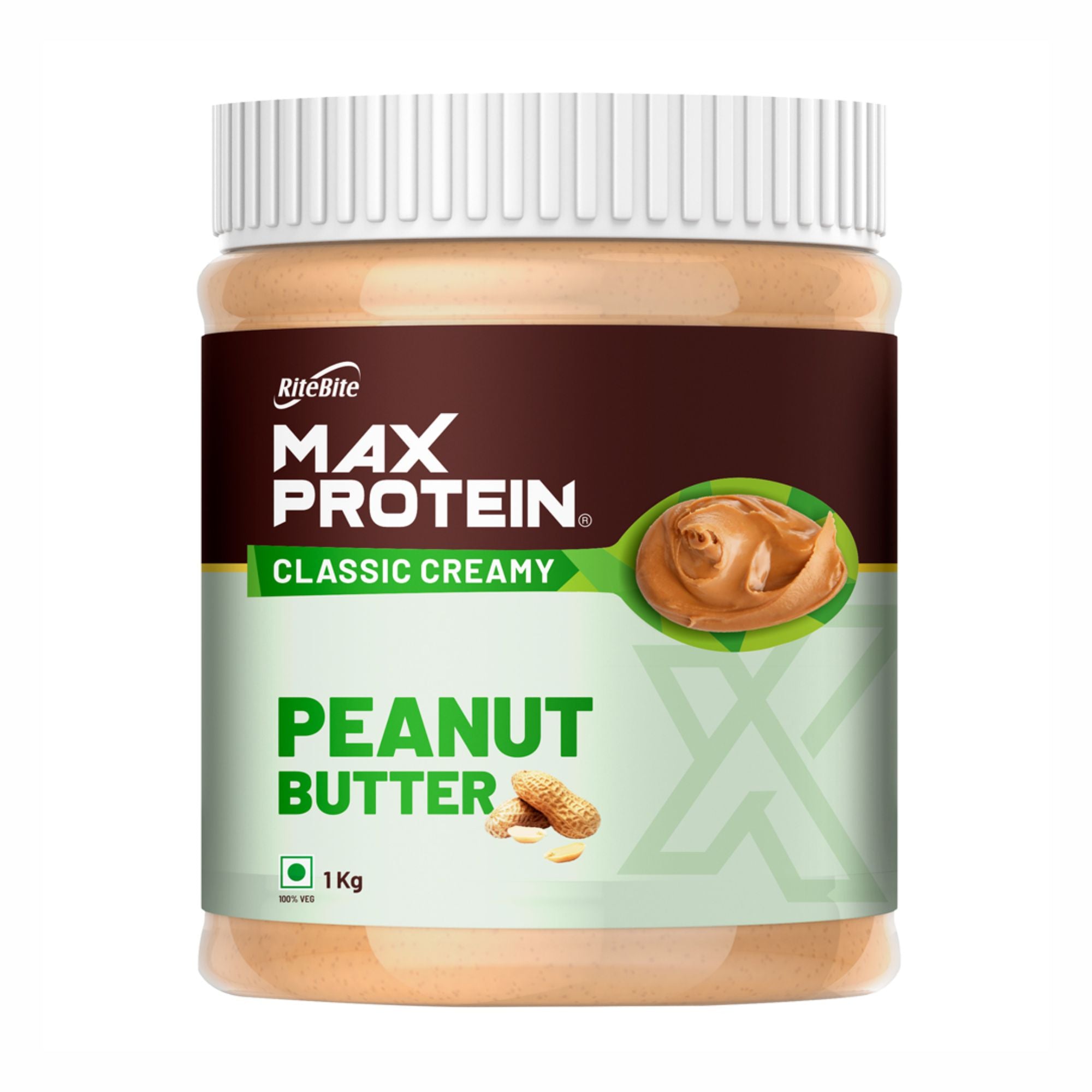 Max Protein Classic Creamy Peanut Spread (1 kg)