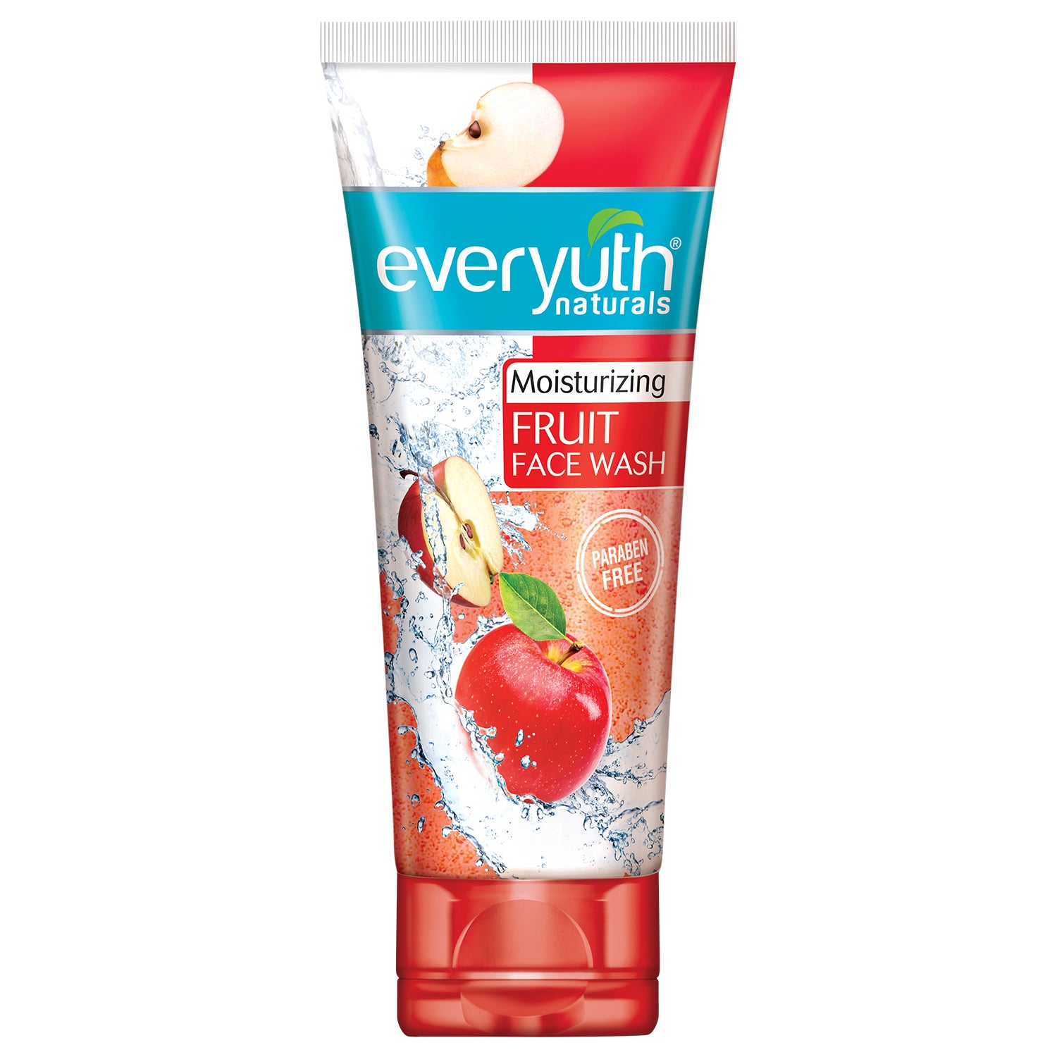 Everyuth Naturals Moisturizing Fruit Face Wash, 150gm, Tube